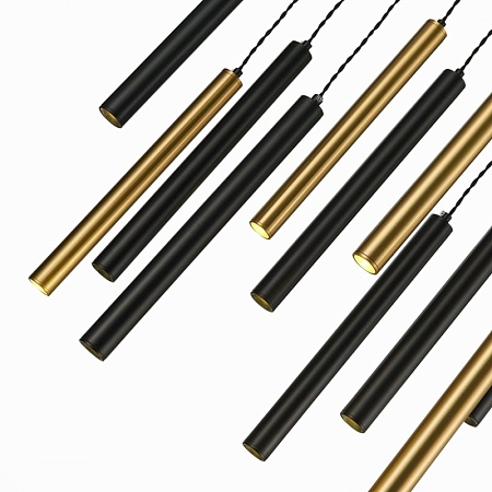 Светильник подвесной Черный LED 1*33W 4000K 2 805Lm Ra IP20 L600xW300xH320 180-240V ST153.443.33 - фото