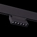 Магнитный трековый светильник Черный LED 1*6W 4000K 532Lm Ra>80 36° IP20 L120xW22xH108 ST364.446.06 - фото