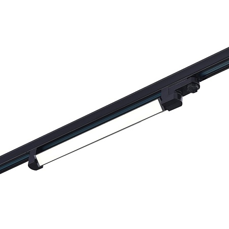 Св-к трек. Черный LED 1*20W 4000K 1 600Lm Ra>90 120° IP20 L535xW33xH73 165-265V ST663.446.20 - фото