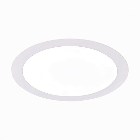 Св-к встр. Белый LED 1*18W 4000K 1 350Lm Ra80 110° IP20 D225xH8 90-265V ST209.548.18 - фото