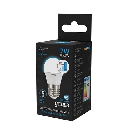 Светодиодная лампа GAUSS 105102307-S_GAUSS - фото