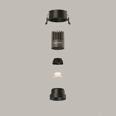 Встраиваемый светильник Technical DL115-10W-2.7K-B - фото