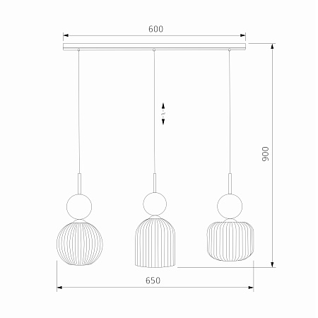 Подвесной светильник TK Lighting 11147 Sophia Green Cognac - фото