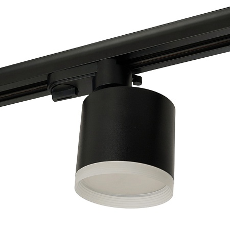 Светильник Feron AL173 трековый однофазный на шинопровод под лампу GX53, черный - фото