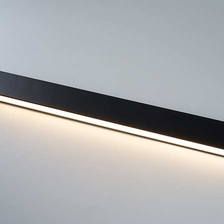 Светильник светодиодный Feron MGN302 трековый низковольтный 18W, 1440 Lm, 3000К, 110 градусов, черный серия MattLine - фото