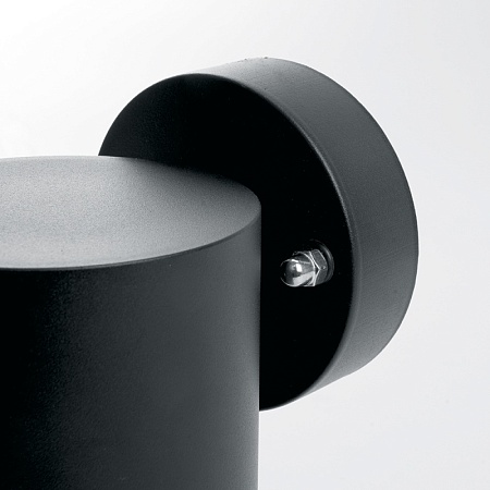 Светильник садово-парковый Feron DH1001, на стену,  GX53, 230V, черный - фото