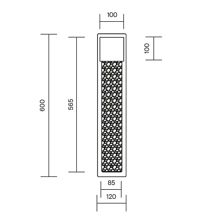 Настенный светильник (бра) Maytoni MOD474WL-L30B3K - фото