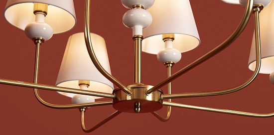 Подвесной светильник Freya FR2038PL-08BS - фото