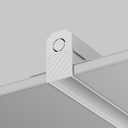 Заглушки к встраиваемому шинопроводу Exility 2шт белый - фото