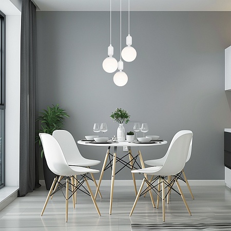 Подвесной акцентный светильник Eurosvet 50197/1 белый - фото