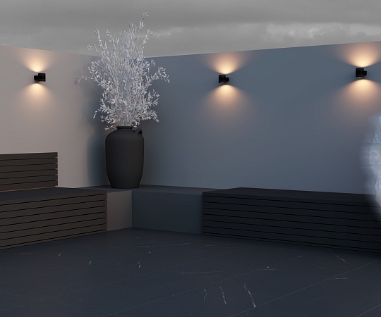 Настенный светильник (бра) Outdoor O490WL-L6B3K - фото