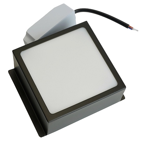 Светодиодный светильник Feron AL254 встраиваемый 12W 4000K черный Грильятто - фото