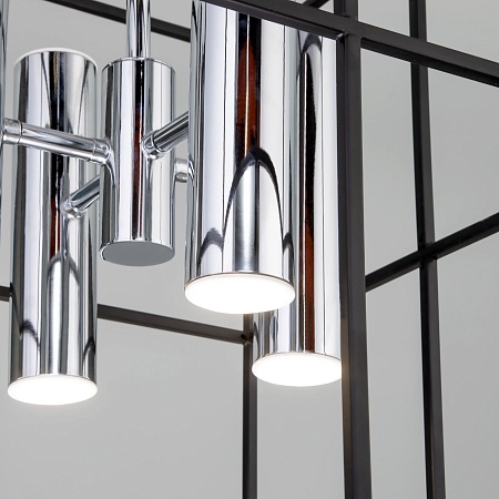 Потолочный акцентный светильник Eurosvet 70142/8 хром - фото