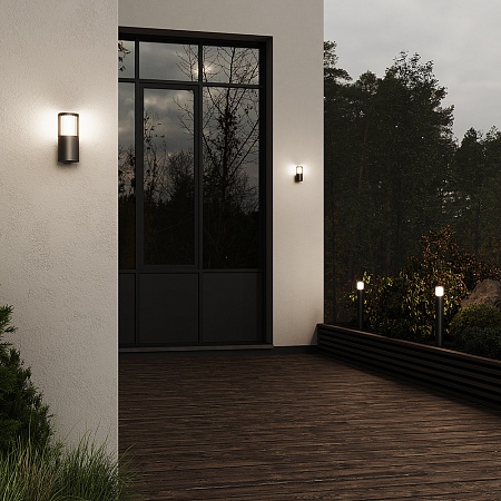 Настенный светильник (бра) Outdoor O492WL-01GF - фото