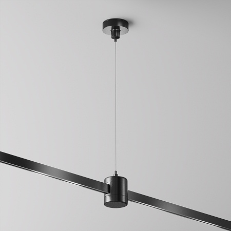 Подвес тросовый Hang с прямым коннектором питания Flarity черный - фото
