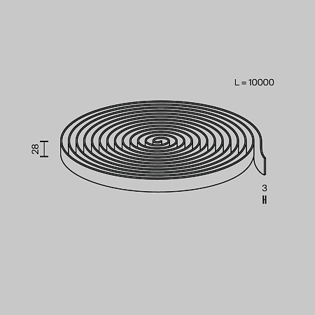 Токопроводящая текстильная лента TRX130-1.10LG - фото