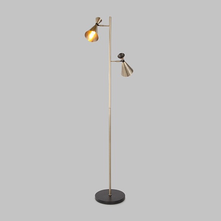 Напольный светильник Bogate's 01109/2 латунь / черный - фото