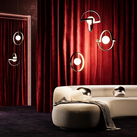 Подвесной светильник Maytoni MOD407PL-L12B3K1 - фото