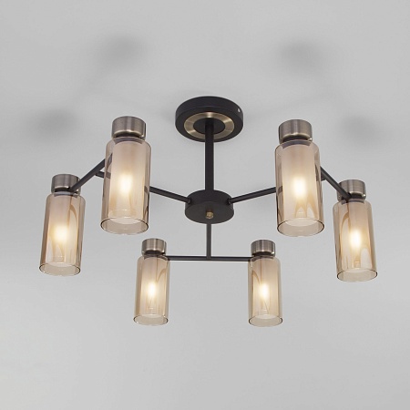 Потолочный светильник Eurosvet 70115/6 черный - фото