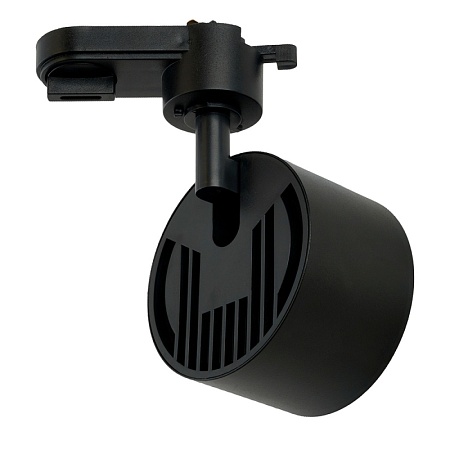 Светодиодный светильник Feron AL138 трековый однофазный на шинопровод 12W 4000K 110 градусов черный - фото
