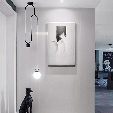 Подвесной Светильник Newton Black Imperiumloft 187975-23 - фото