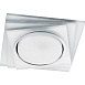 Светильник встраиваемый с белой LED подсветкой Feron CD5023 потолочный GX53 без лампы, матовый - фото