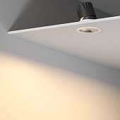 Точечный светодиодный светильник 10W 3000K белый/хром 25090/LED Elektrostandard