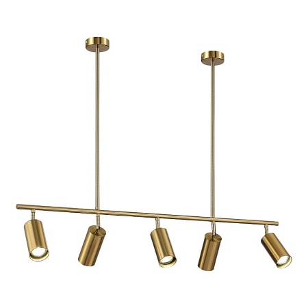 Светильник подвесной ST-Luce Латунь/Латунь GU10 5*5W 4000K SL1206.303.05 - фото