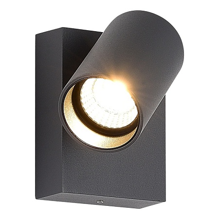 Светильник уличный настенный ST-Luce серый/белый LED 1*9W 3000K SL9515.701.01 - фото