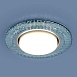 Точечный светильник с LED подсветкой 3021 GX53 BL лазурный - фото