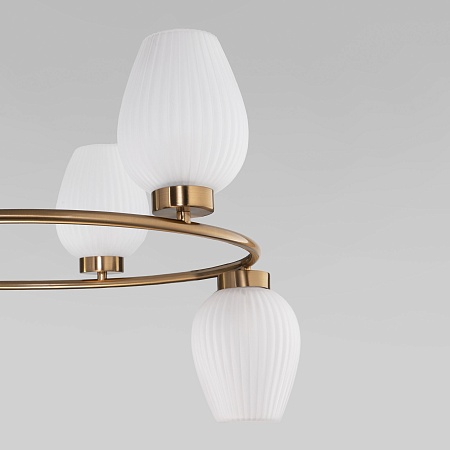 Подвесной светильник Eurosvet 30183/6 латунь - фото