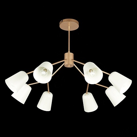 Светильник потолочный Золотистый/Белый E14 8*40W SLE155902-08 - фото