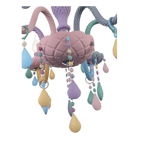 Люстра подвесная ST-Luce Разноцветный E14 6*40W SL1700.783.06 - фото