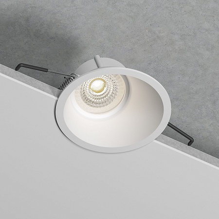 Светильник встраиваемый Side GU10 белый 25059/01 Elektrostandard - фото