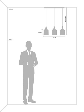 Подвесной светильник Freya Delta FR9001PL-03GB - фото