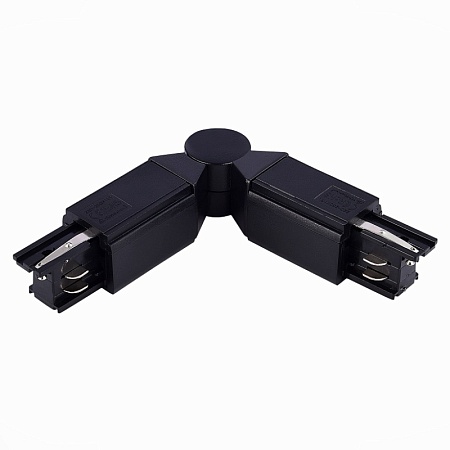 Поворотный угол для трехфазного шинопровода ST-Luce Черный ST030.409.18 - фото