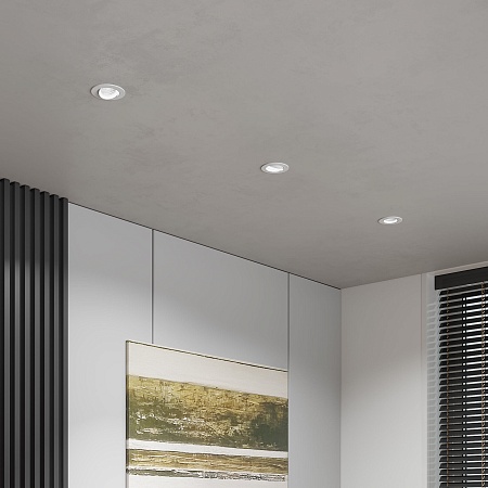 Светильник встраиваемый светодиодный Even белый 25094/LED Elektrostandard - фото