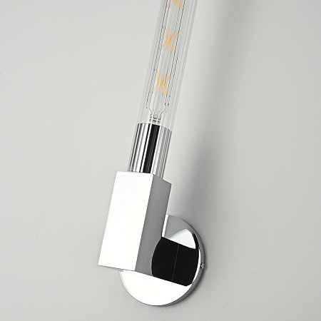 Бра Canelle Wall Lamp Single Sconces Chrome Imperiumloft 147230-22 - фото