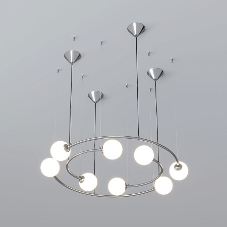 Потолочный светильник Bogate's 360/8 хром - фото