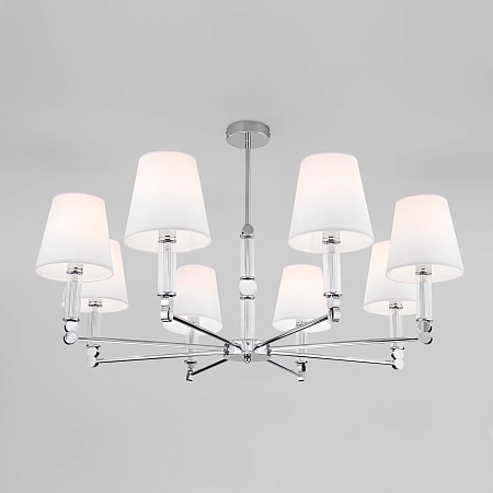 Потолочный светильник Eurosvet 60145/8 хром - фото