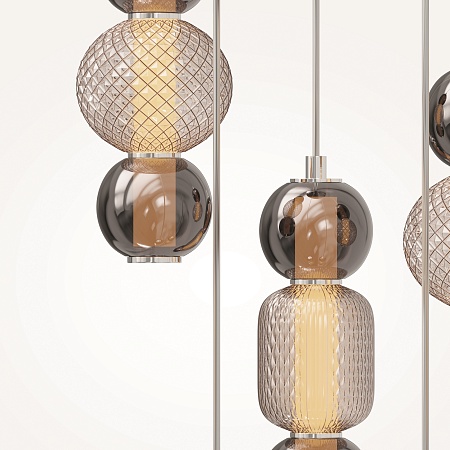 Подвесной светильник Maytoni Drop MOD273PL-L80CH3K - фото