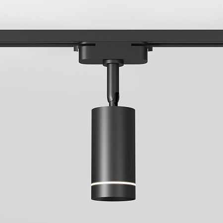 Трековый светодиодный светильник для однофазного шинопровода Glory черный 7W 4200K (1 шт.) LTB39 Elektrostandard - фото