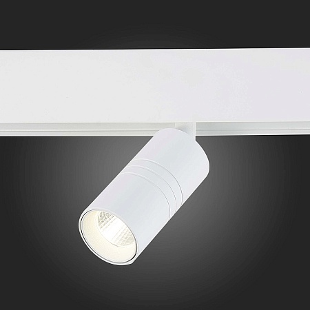 Магнитный трековый светильник белый LED 1*7W 4000K 595Lm Ra>80 36° IP20 L-xW44xH90 48V ST365.546.07 - фото