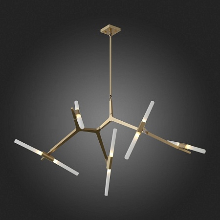 Люстра потолочная ST-Luce Золотистый/Белый G9 10*5W SL947.202.10 - фото