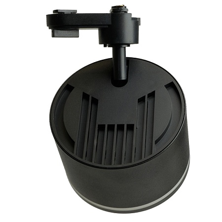 Светильник Feron AL127 трековый однофазный на шинопровод под лампу GX70, черный - фото