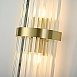 Бра Odeon Clear Glass Gold Metal Wall Lamp Imperiumloft 147727-22 - фото
