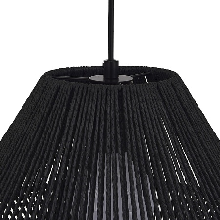 Светильник подвесной черный/черный E27 1*40W SLE6025-403-01 - фото