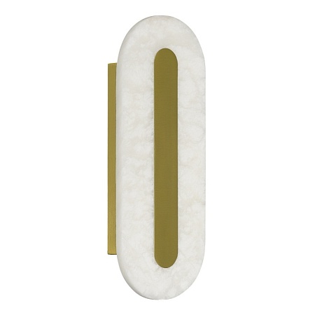 Светильник настенный ST-Luce золотистый/белый LED 1*6W 3000K / 4000K / 6000K SL6139.201.01 - фото