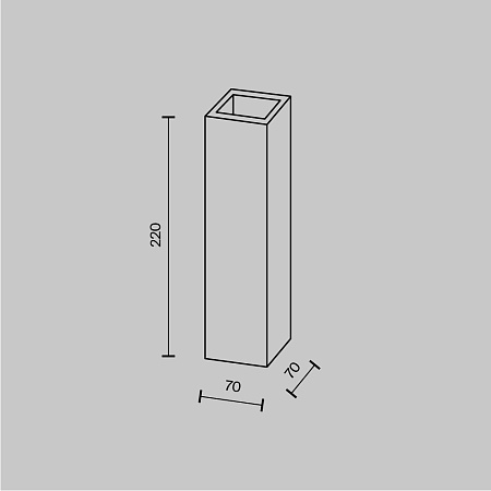 Настенный светильник (бра) Technical Parma C190-WL-02-W - фото