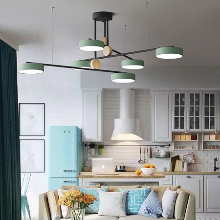 Люстра На Штанге Technum Color Led Blue Imperiumloft 102119-26 - фото